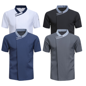 Chemise <span class=keywords><strong>de</strong></span> chef <span class=keywords><strong>professionnelle</strong></span> pour homme, uniforme <span class=keywords><strong>de</strong></span> cuisinier, veste <span class=keywords><strong>de</strong></span> <span class=keywords><strong>cuisine</strong></span>, vêtements <span class=keywords><strong>de</strong></span> travail pour restaurant, hôtel, boulangerie, serveur, unisexe - Product Image 1