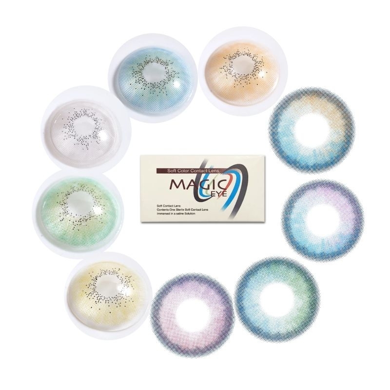 natural costume crazy color myopia prescriptin eye lences contact lenses