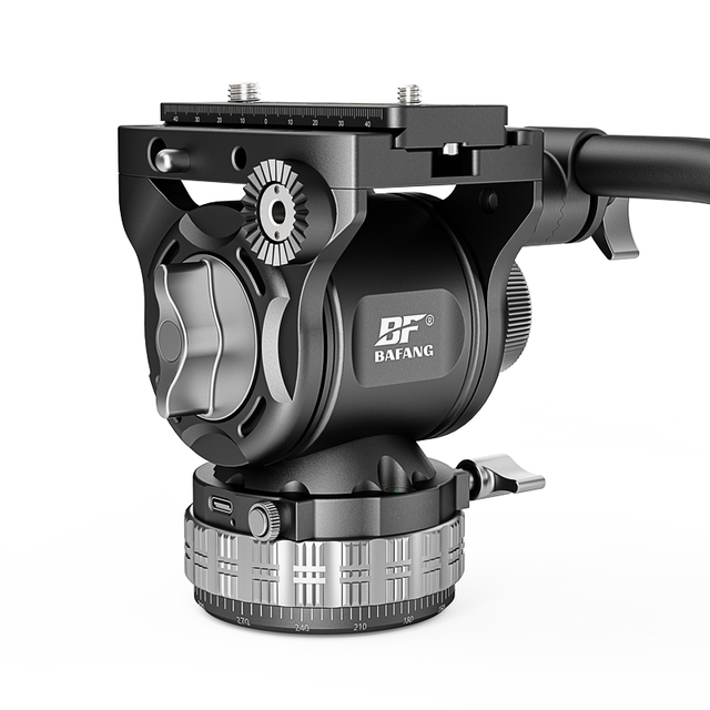 Professional Quick Leveling Base Camera Head for Photography Fluid Video Tripod Bowl Head Damping Smoothly Portable Ball Head