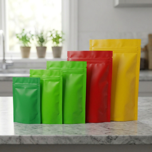Mini <span class=keywords><strong>Bolsas</strong></span> de Té Instantáneo Selladas por 3 Lados, <span class=keywords><strong>Bolsas</strong></span> de Plástico de Aluminio para Envasar Especias en Polvo, Sobres Vacíos para Té - Product Image 6