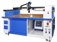 Machine adhésive thermofusible à plate-forme à trois axes Dongguan pour l'assemblage de composants électroniques avec noyau de pompe et emballage en papier
