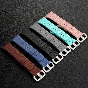 Correa de Reloj de Cuero Genuino Win-Win para <span class=keywords><strong>Fitbit</strong></span> <span class=keywords><strong>Ionic</strong></span>, Correa de Repuesto - Product Image 5