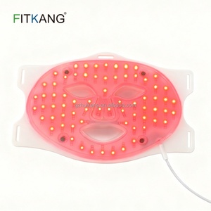 Mascarilla Facial Completa de Terapia Fría/Caliente con Perlas de Gel Congelables, 5w, 3000mAh, 54 MW/cm², para Reducir la Hinchazón - Product Image 2