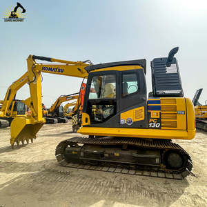 Excelente movilidad y bajo consumo de combustible Komatsu PC130 Excavadora Komatsu usada para ingeniería municipal - Product Image 1