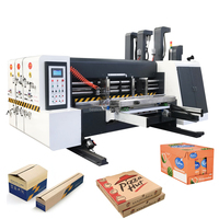 Mesin Cetak Flexo, Slotting, dan Die Cut untuk Kotak Karton, Mesin Pembuat Kotak Karton Bergelombang Reguler