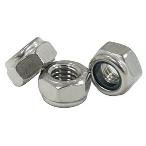 Type dominant de couple DIN 985 contre-écrous en nylon de sortilège, <span class=keywords><strong>M10</strong></span>-1.5 SS304 - Product Image 2