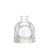 Transparent sans feu arôme rotin fleur volatile luxe bouteille en verre arôme bouteille vide bouteille petit vent Vase arôme accessoire