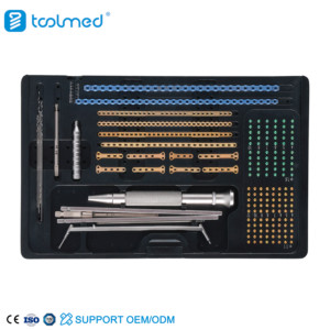 Bộ dụng cụ de instrumentos ortopedicos veterinveterinarios Mini Set quirurgico Para cirugia osea En pequenos animales ortopédicos - Product Image 1