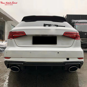 Diffuseur RS3 avec <span class=keywords><strong>berline</strong></span> à hayon d'échappement édition ordinaire pour <span class=keywords><strong>Audi</strong></span> <span class=keywords><strong>A3</strong></span> S3 pare-chocs arrière <span class=keywords><strong>prix</strong></span> usine de haute qualité <span class=keywords><strong>2017</strong></span> 2018 2019 - Product Image 5