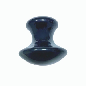 Outil de massage en résine en forme de champignon noir, masseur d'acupression - Product Image 1