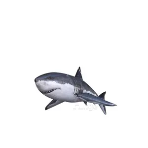 Аквариум Декоративный Надувной Шар Акула освещение надувные подвесные акула РЫБЫ