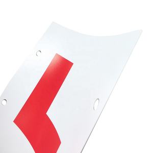 Plaques en plastique PVC pour moto, autocollant <span class=keywords><strong>de</strong></span> pilote L, avertissement <span class=keywords><strong>de</strong></span> sécurité automobile, nouvelle collection - Product Image 5