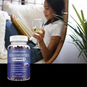 Oem kualitas baik mabuk Gummies <span class=keywords><strong>Liver</strong></span> <span class=keywords><strong>Detox</strong></span> Anti Hangover Gummies Label pribadi alkohol Relief hiber up Mies - Product Image 2