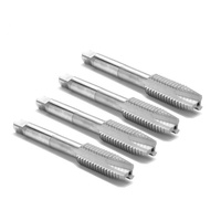 Jeu de tarauds et forets droits HSS rectifiés avec précision, revêtement TiCN, compatibles CNC, M3-M12, pour filetage industriel et DIY