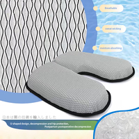 Coussin de chaise de bureau lavable pour soulagement de la sciatique, soutien du coccyx, rafraîchissant, thérapie de massage, portable, anti-escarres