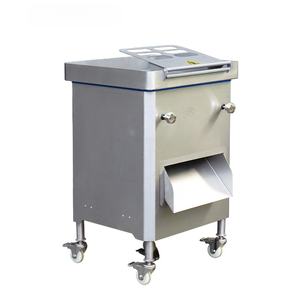 Machine à trancher et à déchiqueter la viande industrielle commerciale avec jeu de couteaux détachables pour l'usine de viande séchée, alimentation électrique automatique - Product Image 6