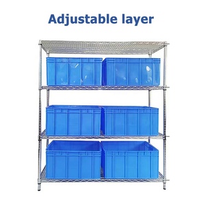 <span class=keywords><strong>Étagère</strong></span>s ouvertes empilables de pneu et de roues de stockage <span class=keywords><strong>60</strong></span> <span class=keywords><strong>cm</strong></span> d'entrepôt industriel résistant de garage populaires - Product Image 3