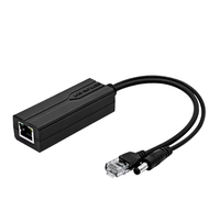 Monitor DE SEGURIDAD PoE de red RJ45 estándar de 10/100/1000Mbps Power Over Ethernet Splitter Cámara IP con características de seguridad