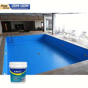 Salux K11 Two-component Polyurethane Acrylic Waterproof Liquid Rubber Roof <b>Coating</b> <b>Paint</b> Spray Application High Bond Strength - Product Image 1