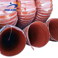 Conduits d'échappement résistants aux hautes températures 19 mm 38 mm 44 mm 50 mm 100 mm 125 mm 150 mm Tuyau de conduit d'air en silicone flexible