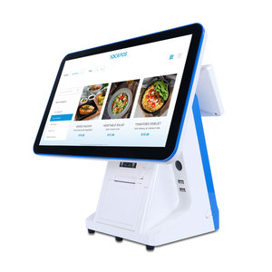 Caliente 15 ''Windows caja registradora todo en un sistema POS para venta al por menor tienda de teléfonos móviles Hotel lotería supermercado Cheker precio - Product Image 4