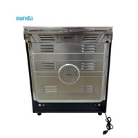 Four à pizza intégré Xunda, 30 pouces, en acier inoxydable, cuisinière à gaz 5 brûleurs, four autonome, cuisinière à gaz chinoise
