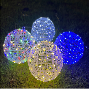 Trang Trí Đường Phố Ngoài Trời Đèn <span class=keywords><strong>Led</strong></span> Họa Tiết Giáng Sinh Chống Nước Đèn Họa Tiết Quả Cầu 3D Treo Cây Khổng Lồ - Product Image 1