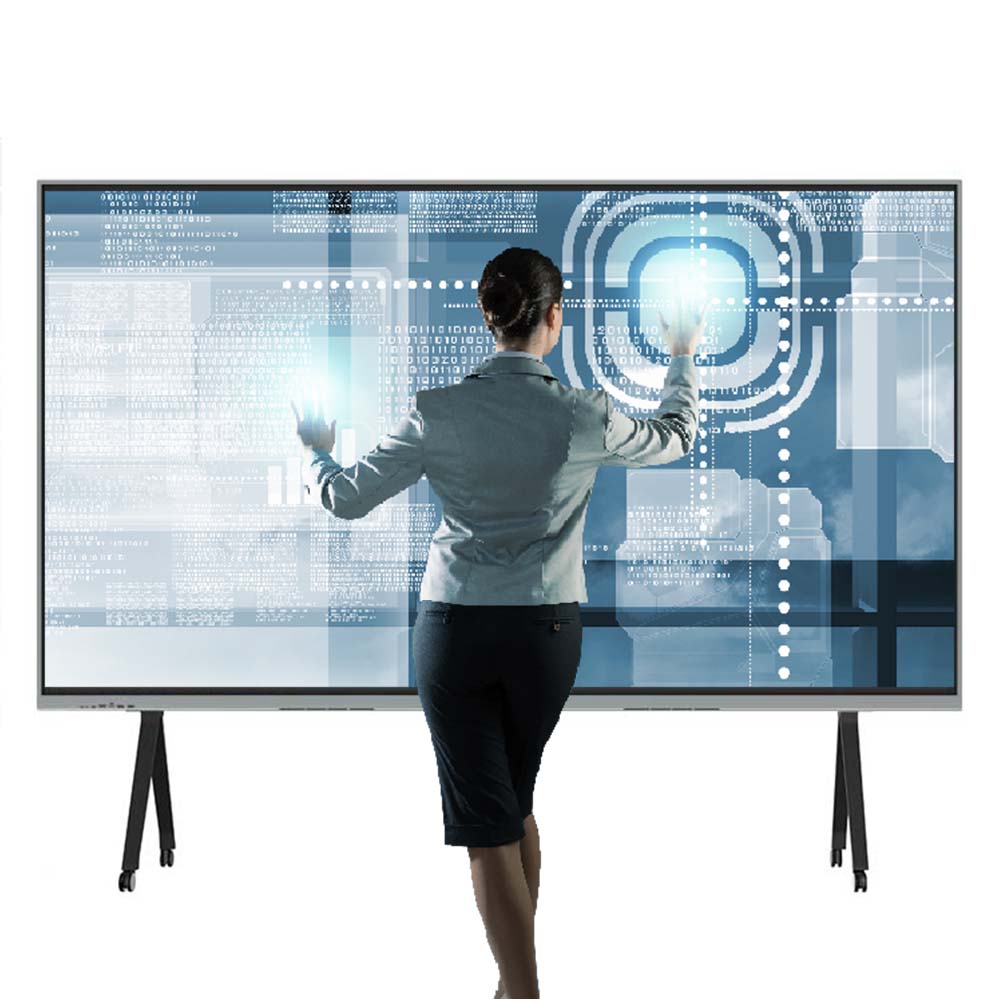 China Factory 65 Inch Pen Finger Touch Anti Glare Smart TV Smart Interact Board for Teaching