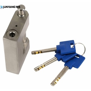 กุญแจคล้องสี่เหลี่ยมสแตนเลสกันน้ำ ป้องกันการตัด ความปลอดภัยสูง สำหรับประตูโรงงานใหม่ ตู้คอนเทนเนอร์ และอุปกรณ์เสริม - Product Image 3