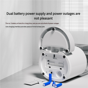 Inteligente Controlado por APP Alimentador Pet Automático Eco-Friendly Plástico Timing Portion Control para Grande Capacidade Dog & <span class=keywords><strong>Cat</strong></span> <span class=keywords><strong>Food</strong></span> - Product Image 4