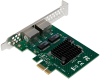 Tarjeta de Red para Servidor Gigabit Ethernet de Doble Puerto Fervit PCIe NetXtreme