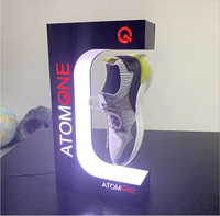 Support rotatif pour chaussures OUJIA, présentoir de magasin, support suspendu, support magnétique anti-gravité pour chaussures
