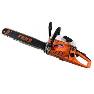 Sierra <span class=keywords><strong>de</strong></span> cadena <span class=keywords><strong>de</strong></span> gasolina portátil <span class=keywords><strong>de</strong></span> 20 pulgadas, máquina cortadora <span class=keywords><strong>de</strong></span> madera DIY con motor <span class=keywords><strong>de</strong></span> dos tiempos para tala y silvicultura, OEM personalizable - Product Image 1