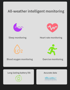 Anneau intelligent V1, moniteur de fréquence cardiaque, d'oxygène sanguin, de sommeil, de santé, tracker de fitness sportif, anneau intelligent pour téléphone - Product Image 5