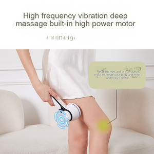 Masajeador adelgazante corporal de carga inalámbrica de mano, máquina de empuje gordo, vibración, martillo de masaje multivícipital recargable más nuevo - Product Image 4