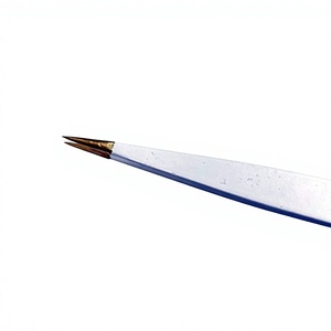 Pinzas de Precisión Anguladas para Mujer ASAP, Ecológicas, con Punta Inclinada, Pinzas para Remover Espolones, Punta Afilada, para Dar Forma a las Cejas, de Acero Inoxidable - Product Image 3