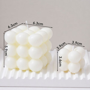 Wholesale Mini Bubble Soy Wax <b>Candle</b> Handmade Niche High-End Souvenirs Scented <b>Wedding</b> Favor and Small <b>Gift</b> - Product Image 3