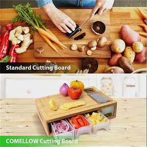 Karton De Bambou Masakan Banquette Coupe En Bois A Pain Decoupage Planche Rouler Bambu Des Coupes 18X12 Papan 16X20 30X43 - Product Image 3