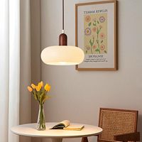 Luminaire suspendu à piles, lustre avec télécommande sans fil, ampoule rechargeable à 9 couleurs à intensité variable pour cuisine, salon, chambre