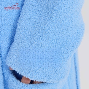 <span class=keywords><strong>Accappatoio</strong></span> di Lusso in Pile Morbido a Rapida Asciugatura per <span class=keywords><strong>Donna</strong></span>, Personalizzabile con Logo, Eco-Friendly, in Flanella Tessuta - Product Image 4