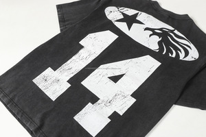 Vente en gros de T-shirts d'été pour hommes, style boxe, vintage, col rond, style streetwear, 100% coton tricoté, style Hell - Product Image 4