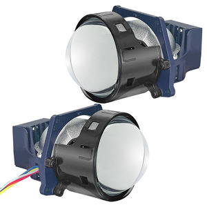 Nouvelle arrivée 3 pouces LED bi-faisceau lentille de projection 73W LED lentille de projecteur A11 <span class=keywords><strong>Max</strong></span> bleu Film lentille voiture lumière accessoire pour Audi - Product Image 6