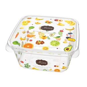 New Thin Plastic <strong>Round</strong> Food Storage Containers Food Disposable Packing Fresh <strong>Box</strong> 0.5L 1L 1.2L - Product Image 6