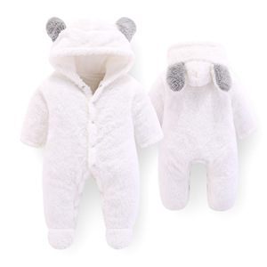 Monos de Forro Polar para Bebés Recién Nacidos Unisex, Ecológicos, Suaves, 100% Algodón, Cálidos para Invierno - Product Image 5