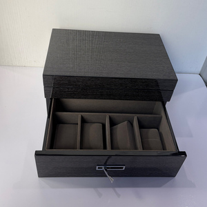 DS Handcrafted Stylish Square Wooden <b>Watch</b> <b>Box</b> Precious <b>Storage</b> Display Case for Timepieces and Jewelry - Product Image 3