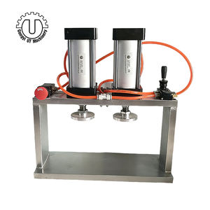 Nouvelle presse à livres pneumatique semi-automatique à deux cylindres à haute efficacité pour l'aplatissement des albums photo et des sacs en papier - Product Image 1