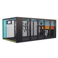 Équipement de jeu numérique de tir à la cible mobile en intérieur, simulation réaliste, pour compétitions sportives, destiné aux centres commerciaux et espaces de loisirs urbains