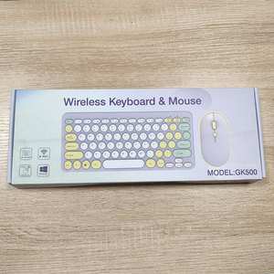 GK500彩色2.4G无线迷你键盘和鼠标，适用于PC/笔记本电脑/电脑 - Product Image 5
