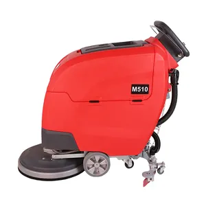 Tile Clean Cleaning Equipment Walk Behind Autonomous Cylindrical Brush Floor Scrubber M510