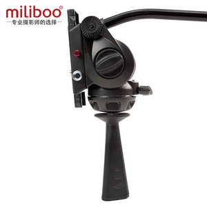 Tête de trépied à fléchettes Miliboo Myt802 801803 avec amortisseur fluide pour photographie professionnelle et fixation rapide - Product Image 4
